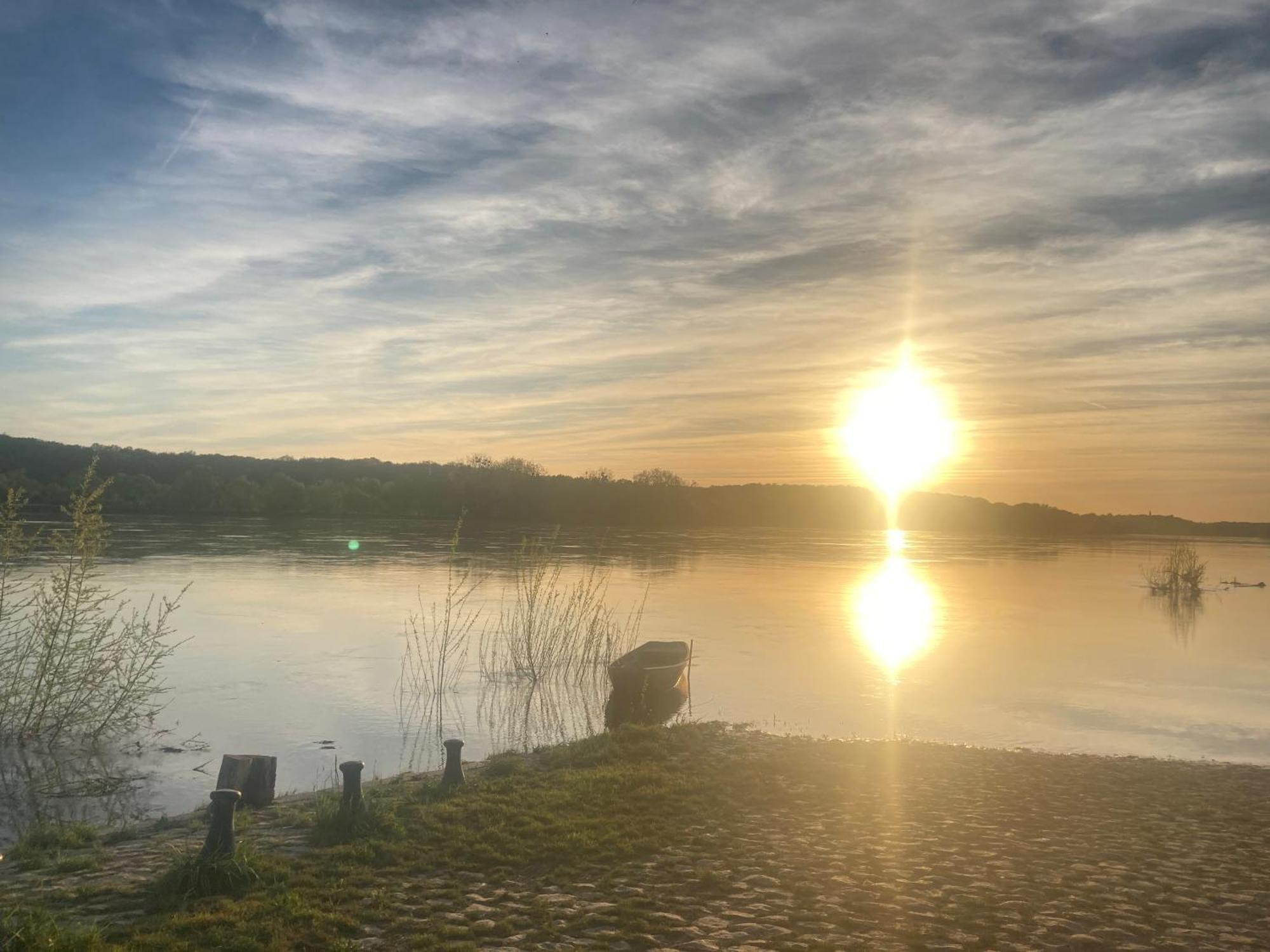 Villa Grand Espace Vue Sur La Loire Pour 1 A 5 Pers à Saint-Clément-des-Levées Extérieur photo