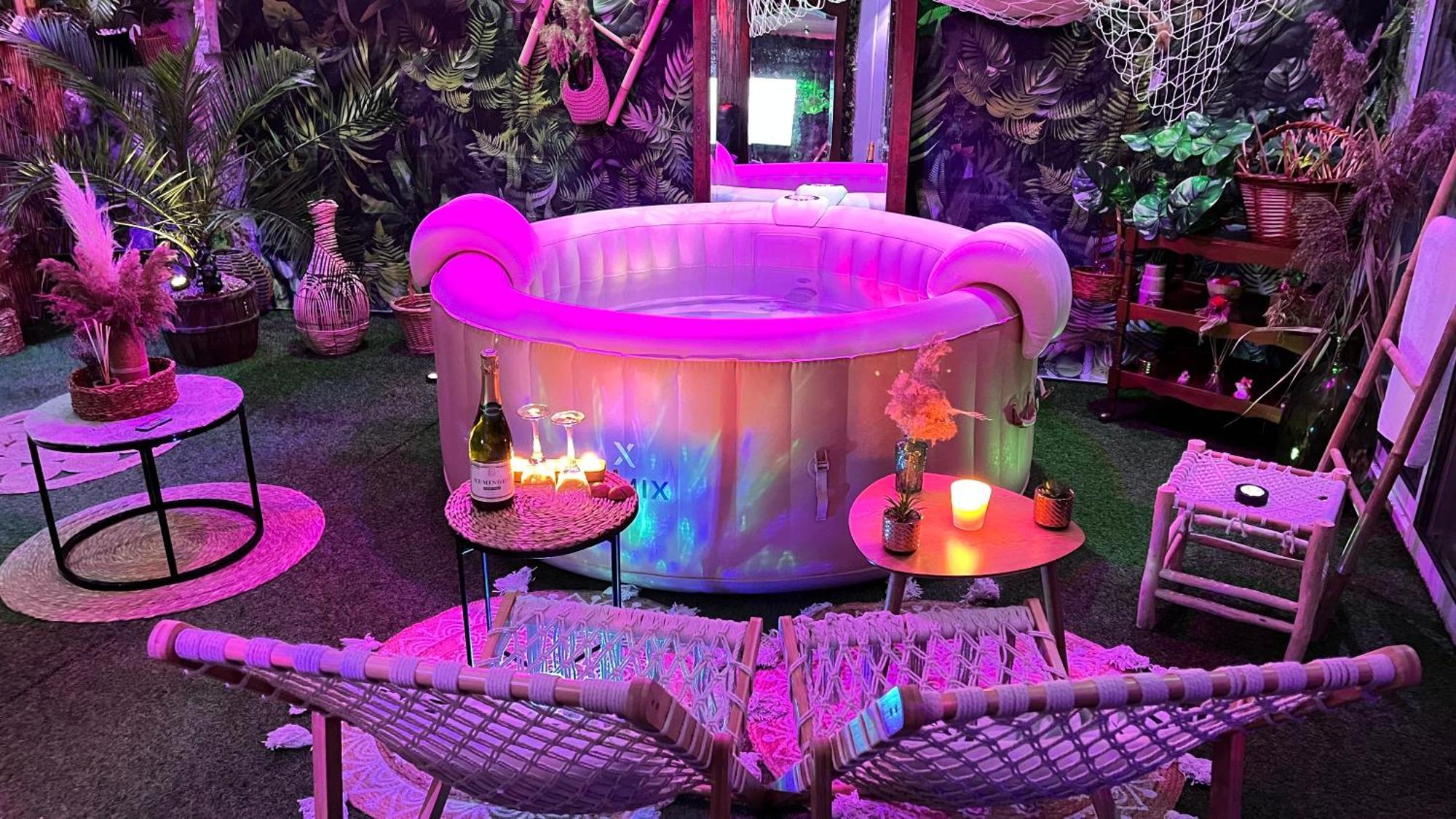 Un Mirage Tropical En Bord De Loire, Love Et Detente Saint-Clément-des-Levées Extérieur photo